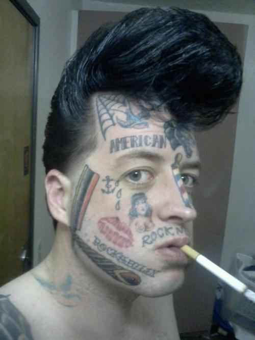 terrible face tattoos