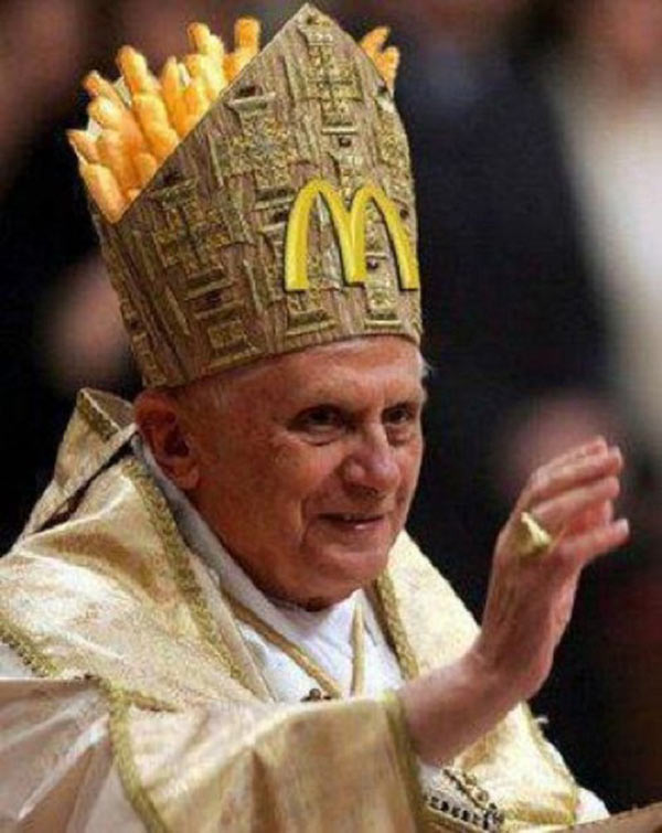 Image result for hat made out of fries