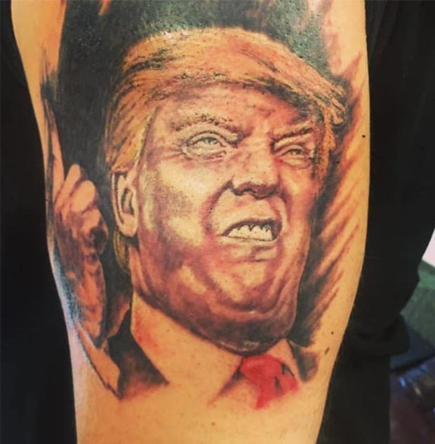 Donald Trump Tattoos: The Good, The Bad, and Insane | Team ...