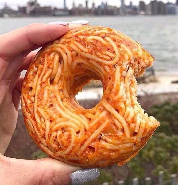 Spaghetti donut Funny pics & memes. 