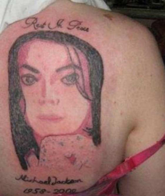 15 of the Worst Bad Michael Jackson Tattoos | Team Jimmy Joe