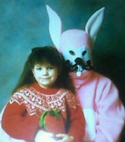 Scary Creepy Easter Bunny Pics– Sketchy & Weird