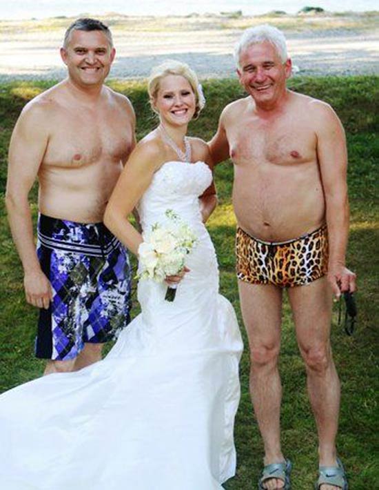 Funny Beach Wedding Photos
