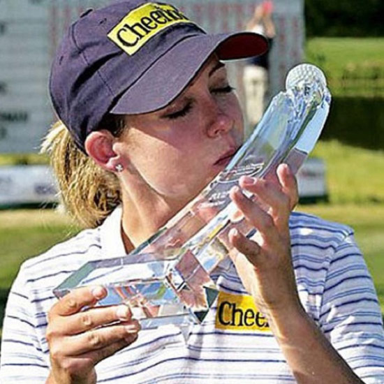 Woman golfer kissing trophy that looks like penis. 35 Pictures That Prove You Have a Dirty Mind. 