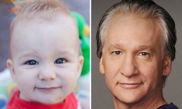 Babies & their Celebrity look alike