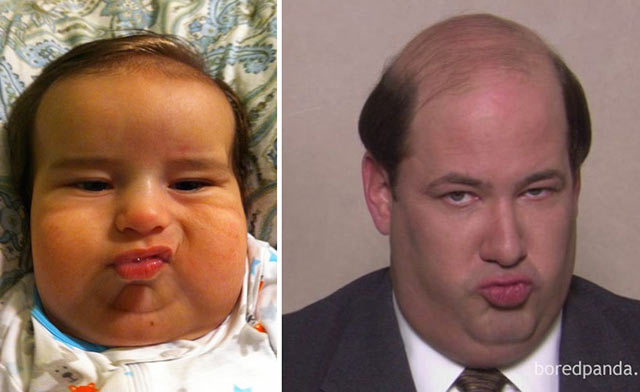 Babies & Their Celebrity Look Alike