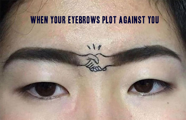 25 Best Memes About Bad Eyebrows Meme Bad Eyebrows Memes